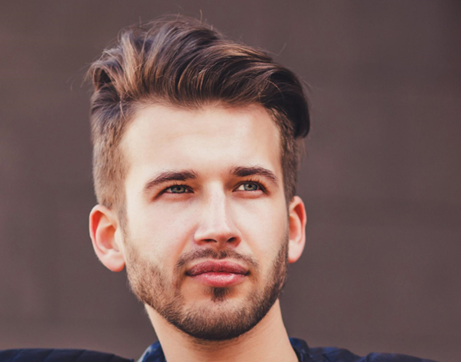 The Barber Cleans the Neck of an Adult Man with a Brush with Talc after a  Haircut on a White Brick Wall Background Stock Image - Image of  hairdressing, caucasian: 148416155