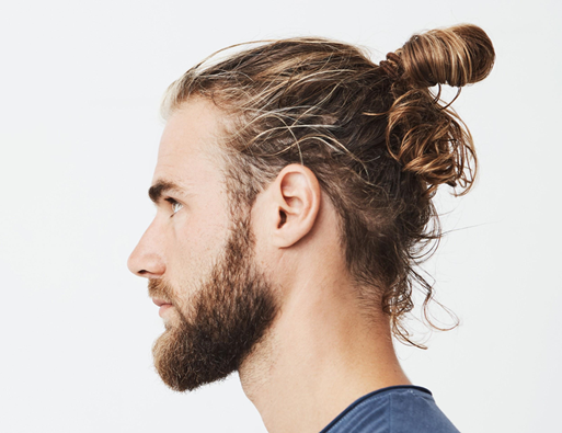 Samurai Haircut (Top Knot or Man Bun)