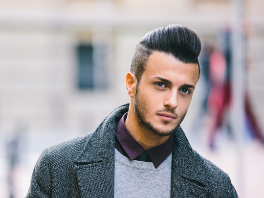 Undercut with Stylish Pomp